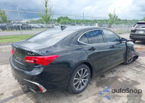 2018 Acura Tlx из США, поврежденный, VIN 19UUB2F35JA009413